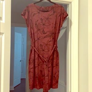 Reitmans Floral Belted Dress
